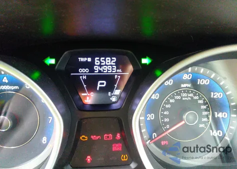 2013 Hyundai Elantra Gls (Ulsan Plant) from USA, damaged, VIN KMHDH4AE5DU762892